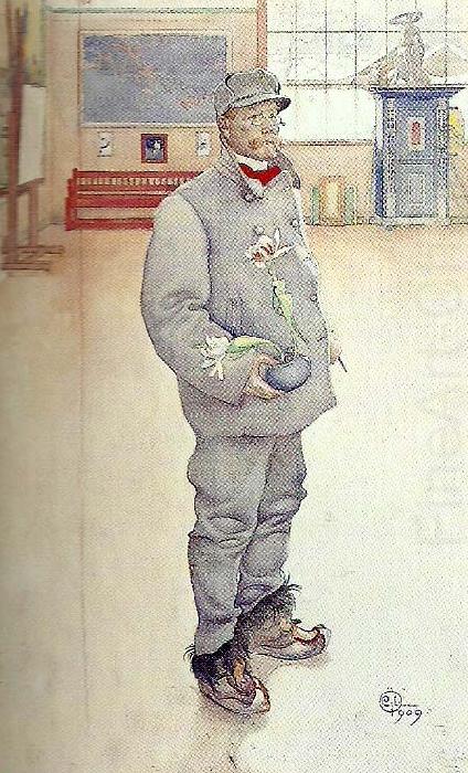 Carl Larsson blomstervannen china oil painting image